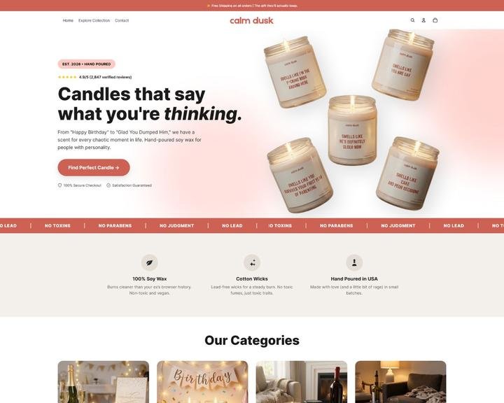 Website design mockup