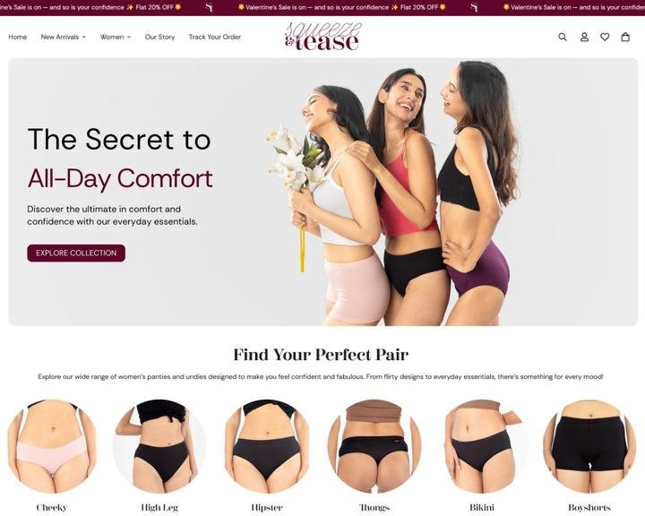 E-commerce store design