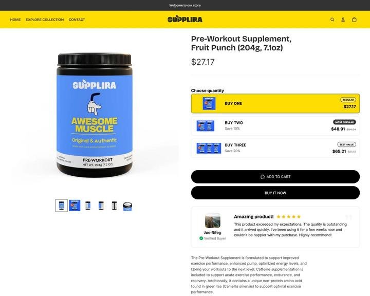 Web app interface design